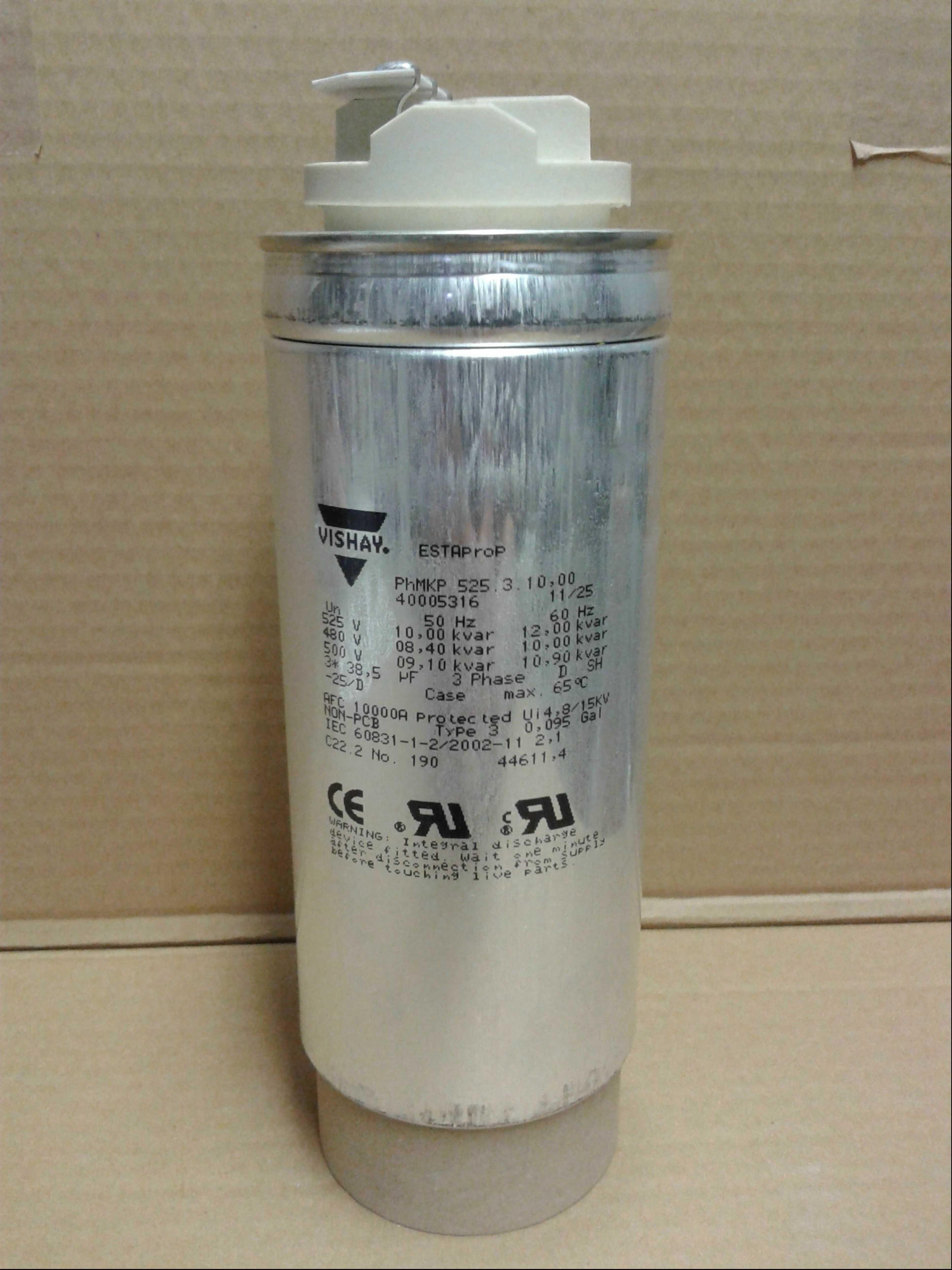 Kondenzátor Vishay PHMKP  3*38 mikroF 525V 10 kvar_Klim